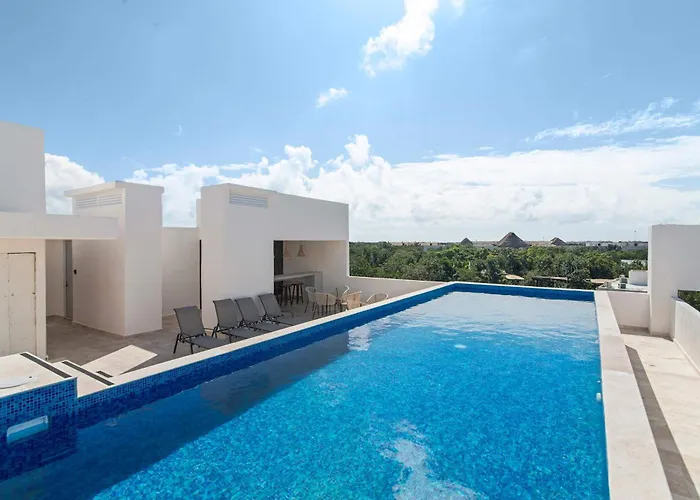 Aldea Zama Luxury 2-br With Pool & Gym *