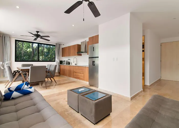 Aldea Zama Luxury 2-br With Pool & Gym